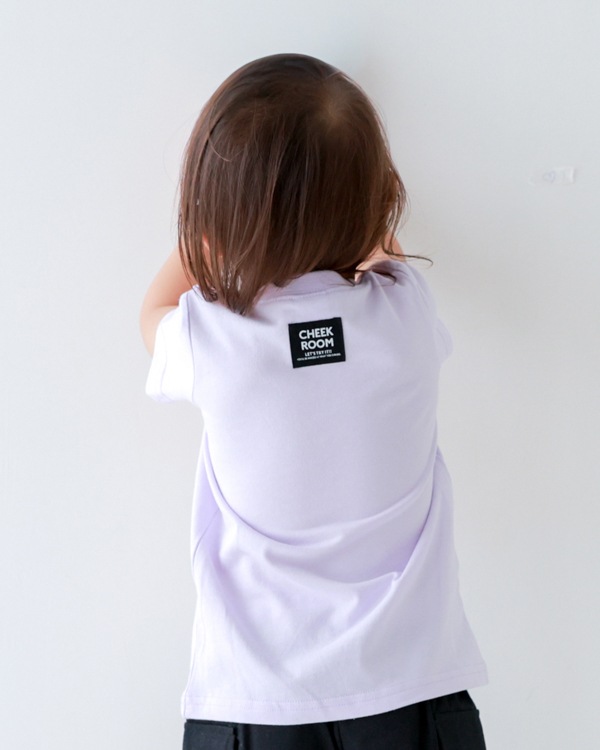 【チークルーム】いろんなパン Tシャツ / パープル