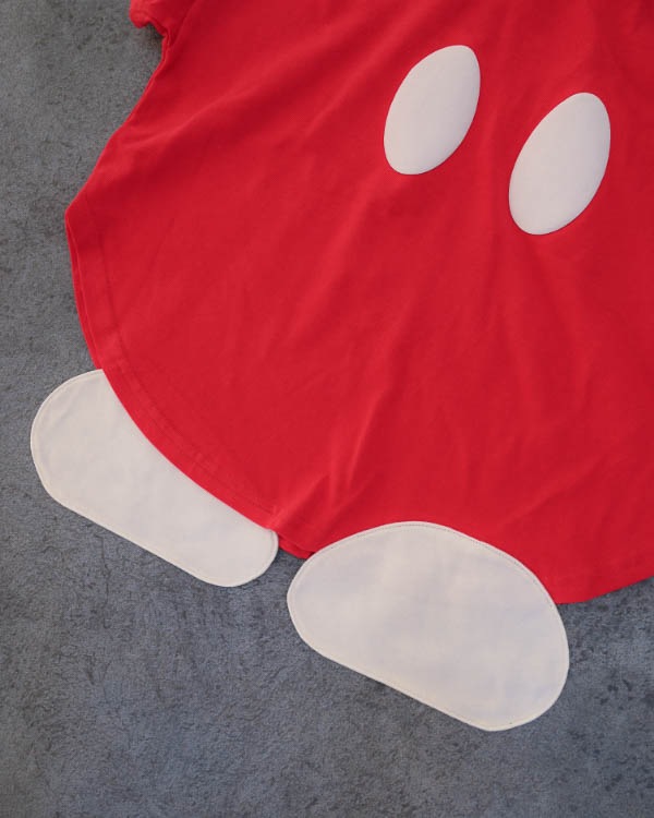 【26SS】ボンバーなりきり Tシャツ / レッド