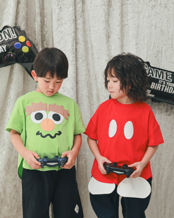 【26SS】ボンバーなりきり Tシャツ / レッド