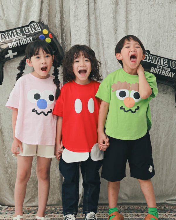 【26SS】ボンバーなりきり Tシャツ / レッド