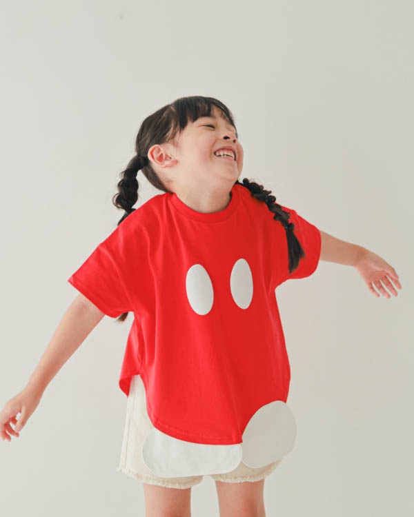 【26SS】ボンバーなりきり Tシャツ / レッド