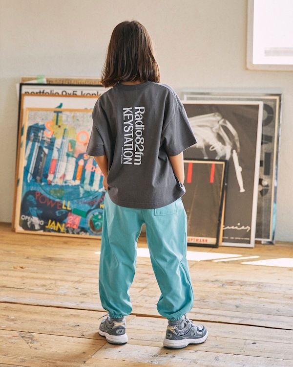 【ジェネレーター】Radio Tシャツ / チャコールグレー