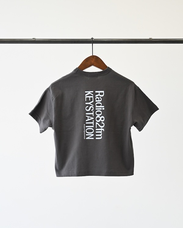 【ジェネレーター】Radio Tシャツ / チャコールグレー