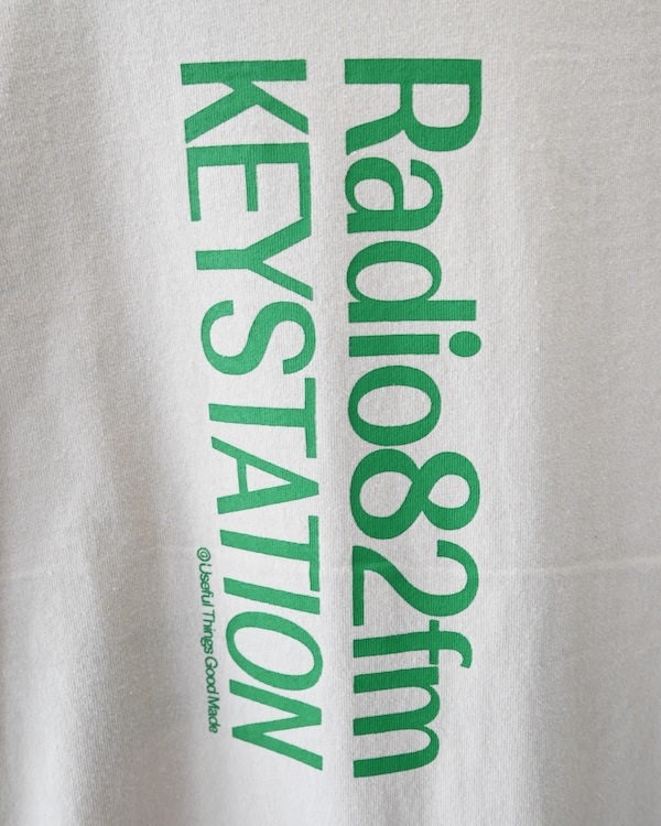 【ジェネレーター】Radio Tシャツ / チャコールグレー