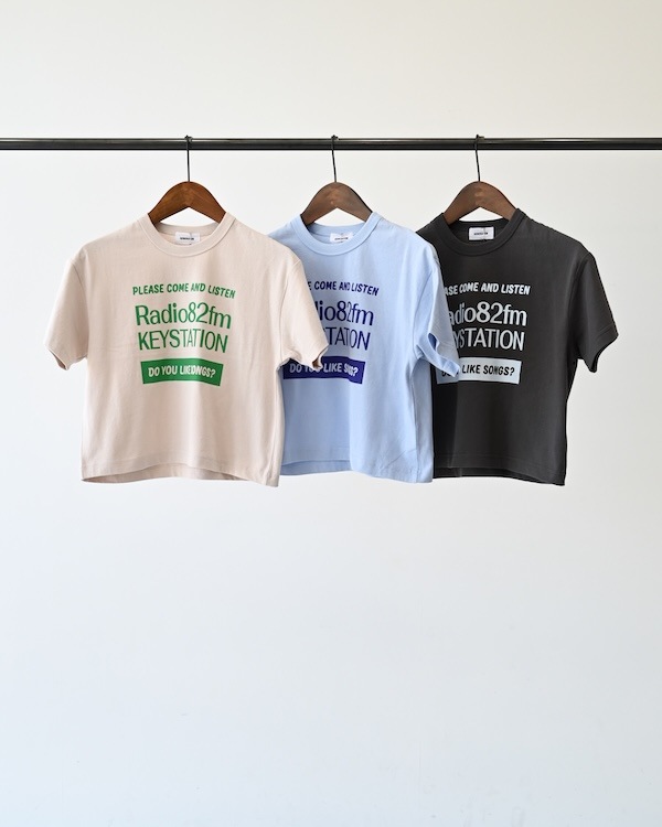 【ジェネレーター】Radio Tシャツ / チャコールグレー
