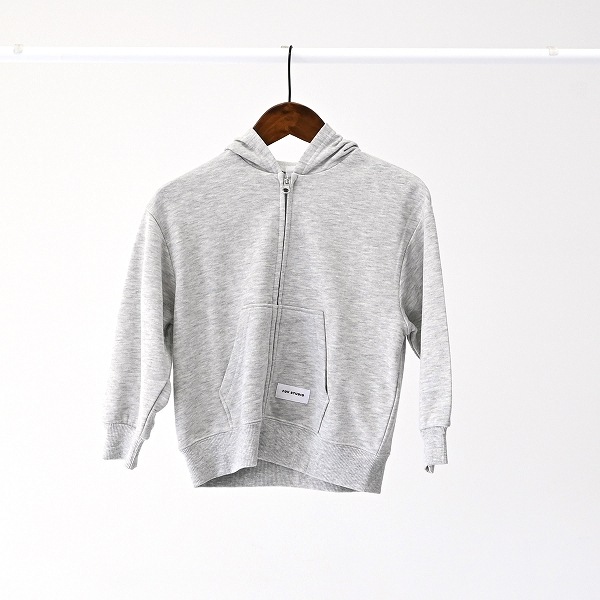 【25FW】ジップパーカー / 杢グレー