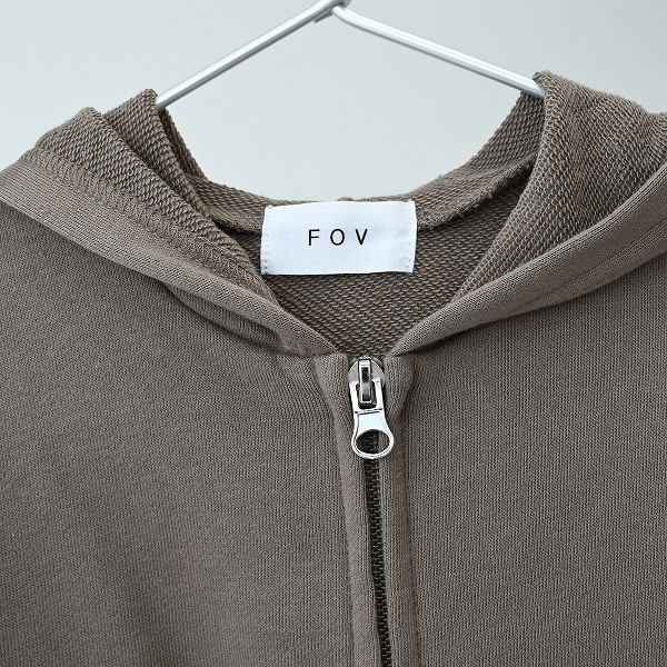 【25FW】ジップパーカー / 杢グレー