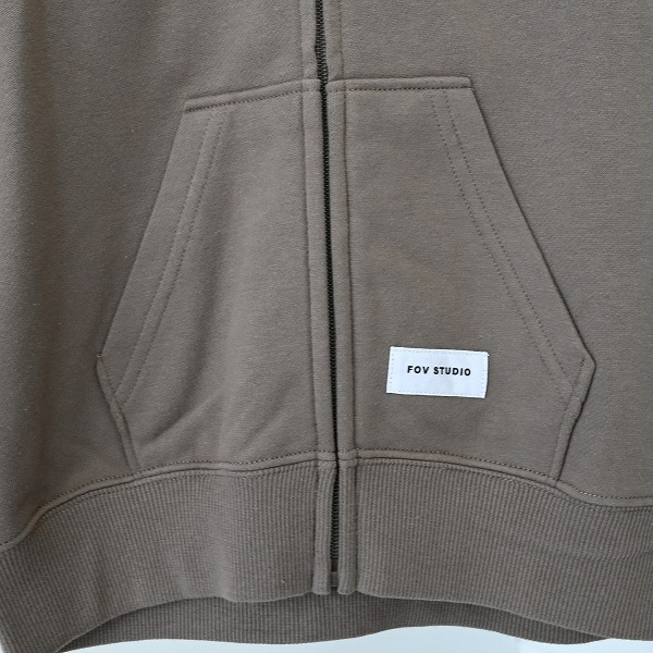 【25FW】ジップパーカー / 杢グレー