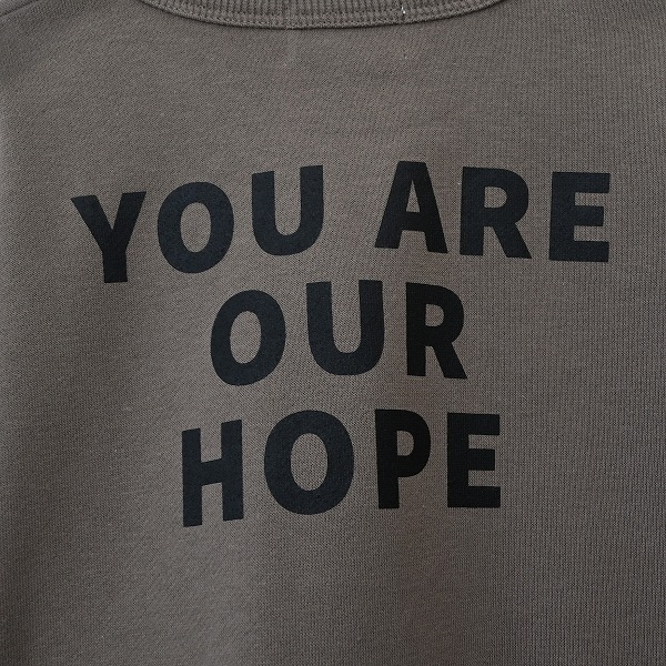 【25FW】HOPE トレーナー / 杢グレー