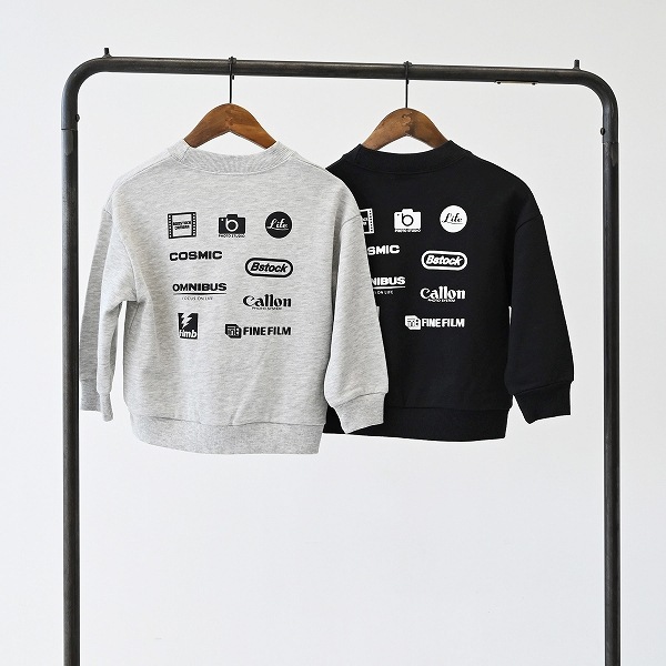 【25FW】camera トレーナー / 杢グレー