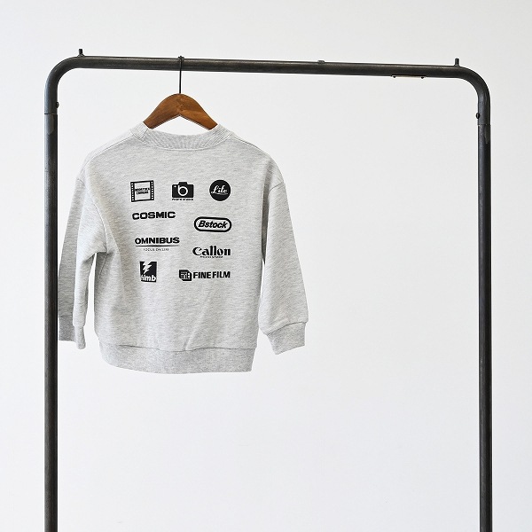 【25FW】camera トレーナー / 杢グレー