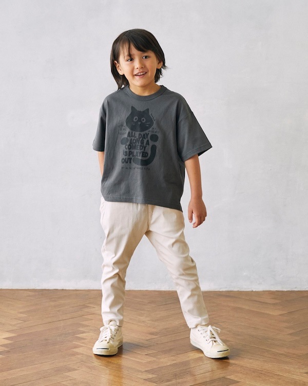 【26PS】F/B CAT Tシャツ / チャコールグレー