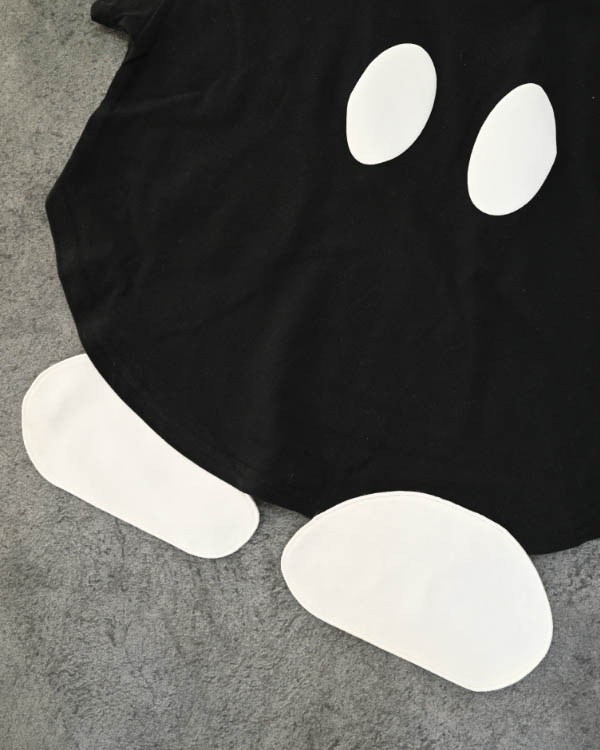 【ニコフラート】ボンバーなりきり Tシャツ / ブラック