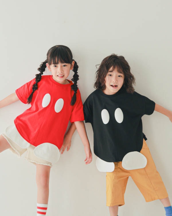 【ニコフラート】ボンバーなりきり Tシャツ / ブラック