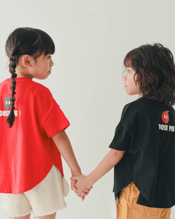 【ニコフラート】ボンバーなりきり Tシャツ / ブラック