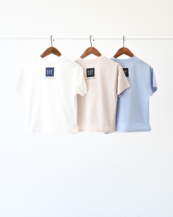 【アンディニー】CAT Tシャツ / ホワイト