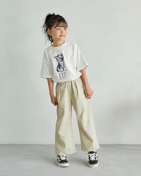 【アンディニー】CAT Tシャツ / ホワイト