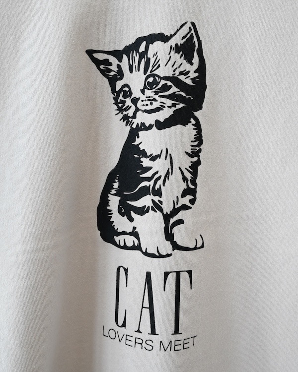 【アンディニー】CAT Tシャツ / ホワイト