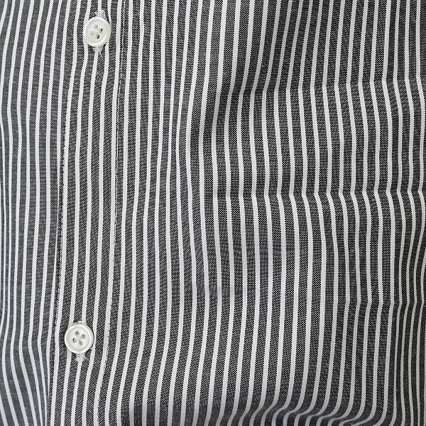 【25FW】ストライプチュニックシャツ / ブルー