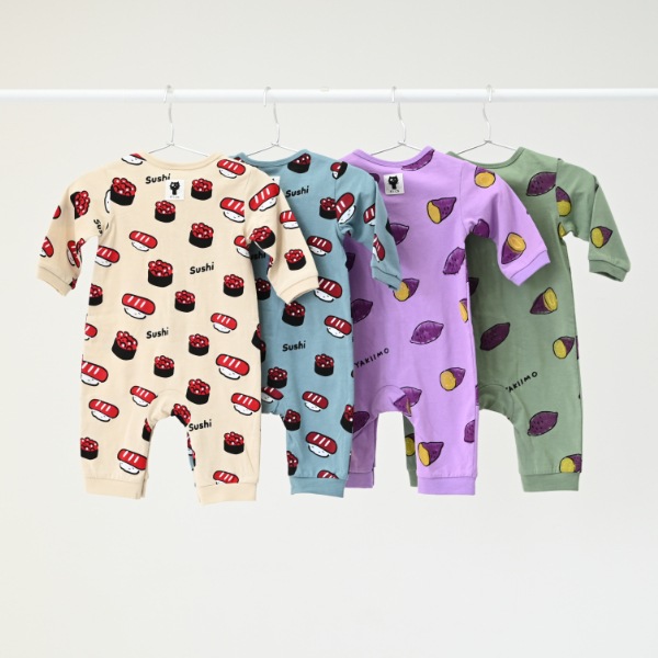 【25FW】アラカルト ロンパース / ブルー