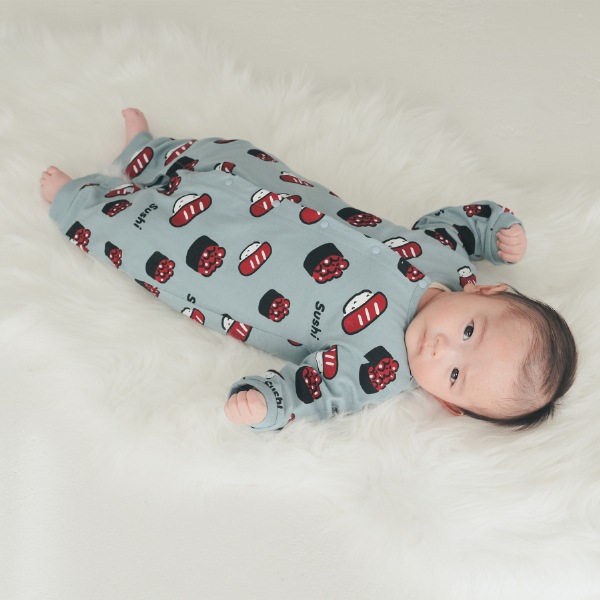 【25FW】アラカルト ロンパース / ブルー