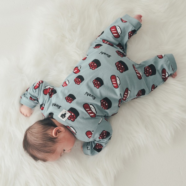 【25FW】アラカルト ロンパース / ブルー