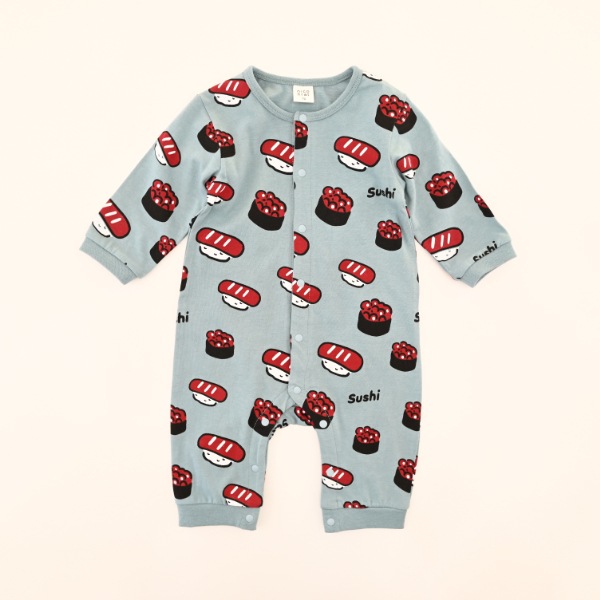 【25FW】アラカルト ロンパース / ブルー