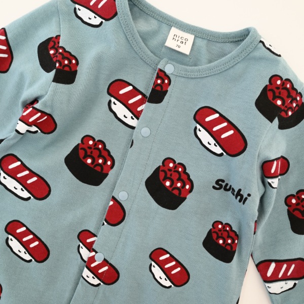 【25FW】アラカルト ロンパース / ブルー