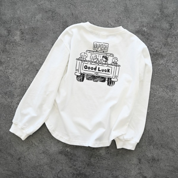 【25FW】GO TO TRIP ロングTシャツ / オフホワイト