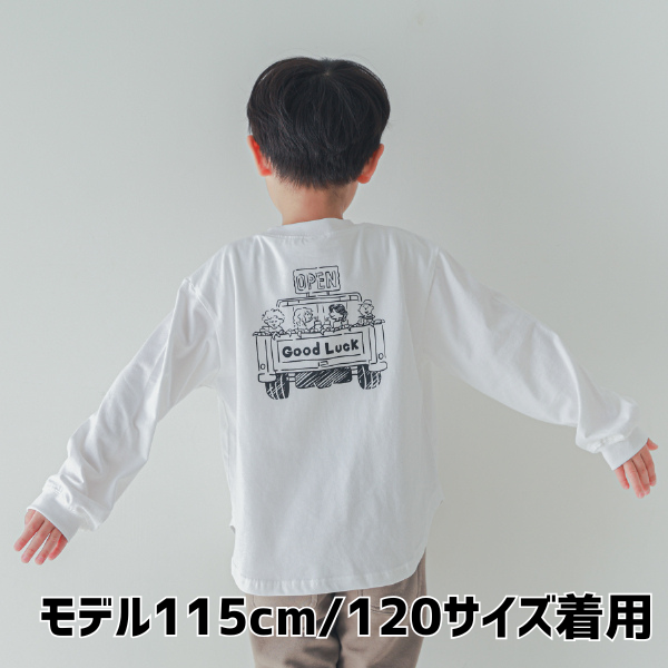 【25FW】GO TO TRIP ロングTシャツ / オフホワイト
