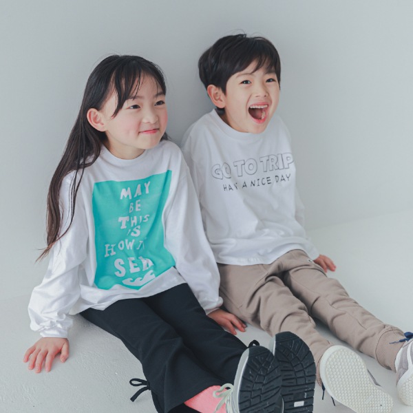 【25FW】GO TO TRIP ロングTシャツ / オフホワイト