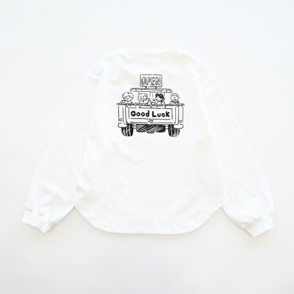 【25FW】GO TO TRIP ロングTシャツ / オフホワイト