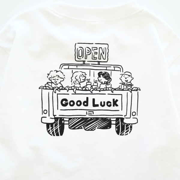 【25FW】GO TO TRIP ロングTシャツ / オフホワイト