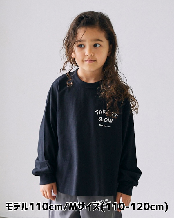 【ジェネレーター】TAKE IT L/S Tシャツ / ブラック
