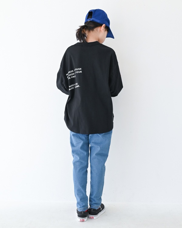 【ジェネレーター】TAKE IT L/S Tシャツ / ブラック