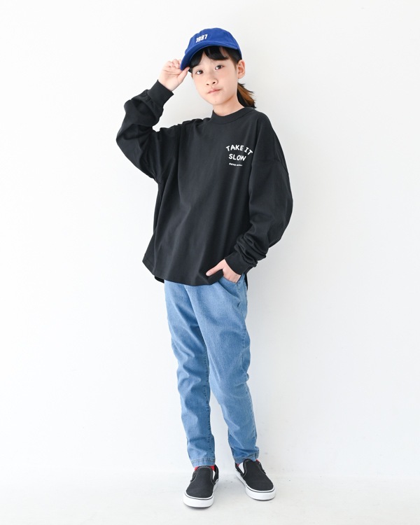 【ジェネレーター】TAKE IT L/S Tシャツ / ブラック