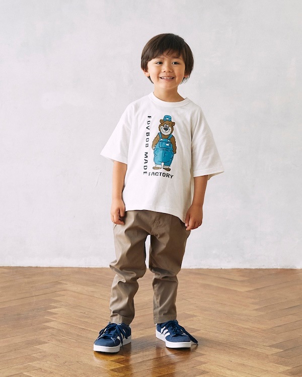 【フォブ】F/B BEAR Tシャツ / ホワイト