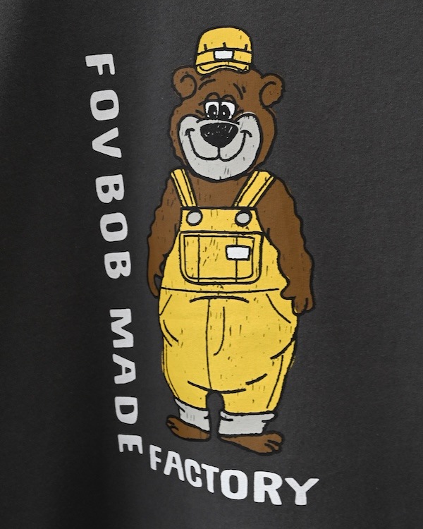 【フォブ】F/B BEAR Tシャツ / ホワイト