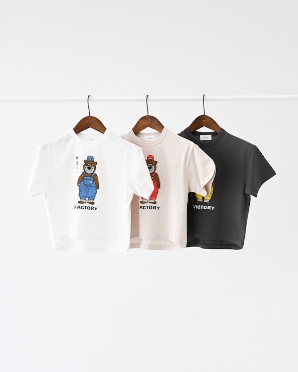 【フォブ】F/B BEAR Tシャツ / ホワイト
