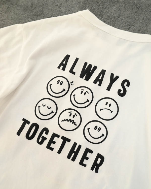 【ニコフラート】ハロー Tシャツ / オフホワイト