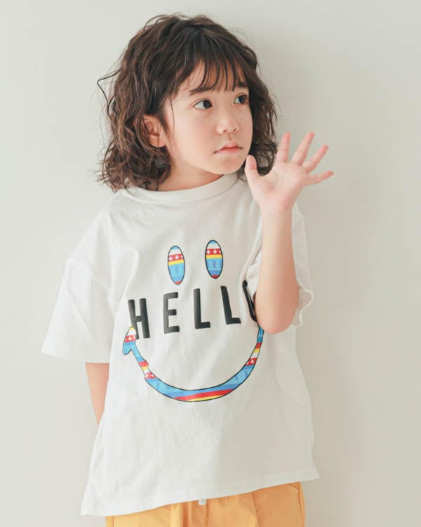 【ニコフラート】ハロー Tシャツ / オフホワイト