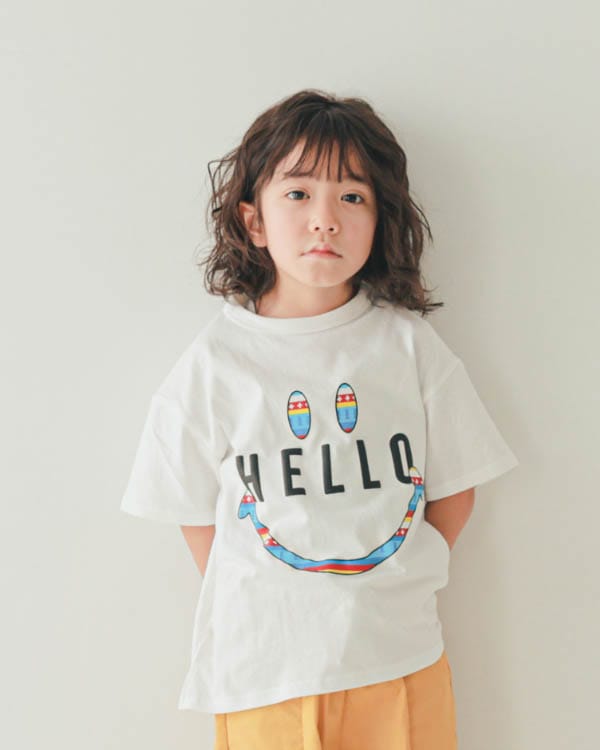 【ニコフラート】ハロー Tシャツ / オフホワイト