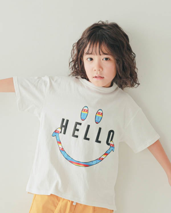 【ニコフラート】ハロー Tシャツ / オフホワイト