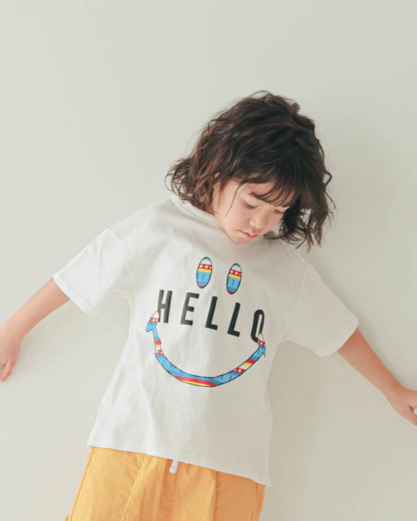 【ニコフラート】ハロー Tシャツ / オフホワイト