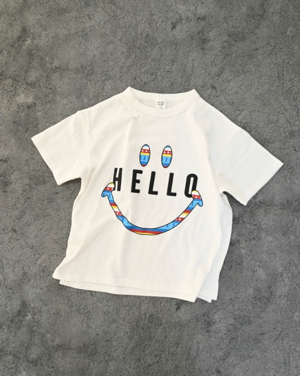 【ニコフラート】ハロー Tシャツ / オフホワイト