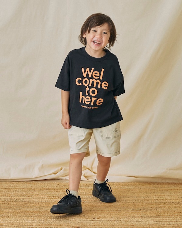 【フォブ】Welcome Tシャツ / ブラック