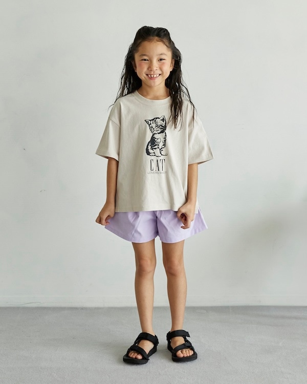 【アンディニー】CAT Tシャツ / サンド