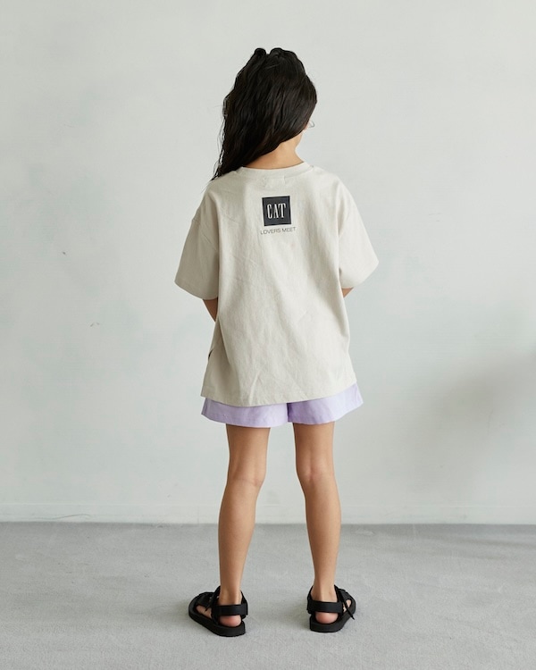 【アンディニー】CAT Tシャツ / サンド