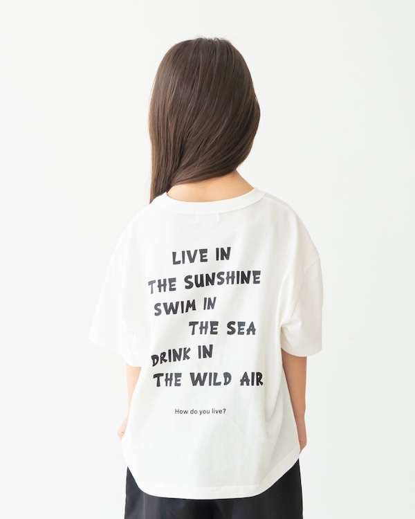 【フォブ】HOW DO YOU Tシャツ / ホワイト