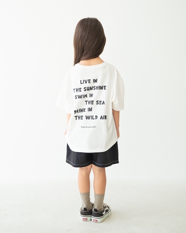【フォブ】HOW DO YOU Tシャツ / ホワイト